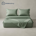 Smilebedding™ Sage Green Four-Piece Bedding Set